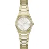 Furla Gold Stainless Steel Dress Watch In Gold
