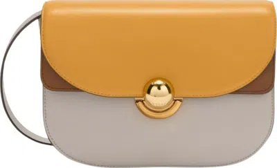 FURLA FURLA GOLD-TONE CLASP BAG