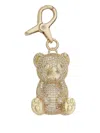Furla Gold-tone Teddy Keyring In Gold