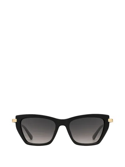 Furla Gradient-lens Sunglasses In Black