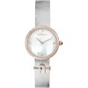 Furla Gray Stainless Steel Dress Watch In Metallic