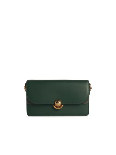 Furla Sfera Chained Shoulder Bag In Green