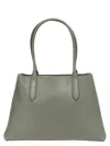 Furla Meridiana L Shopping Bag In Green