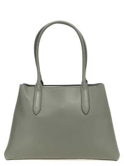FURLA GREEN MERIDIANA L TOTE BAG