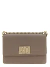 Furla Grey 1927 Mini Shoulder Bag In Gray