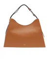 Furla Half Moon Shoulder Bag In Brown
