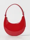 Furla Delight Mini Red Shiny Leather Bag In Red