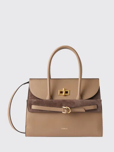 Furla Handbag Woman Color Coffee In Brown