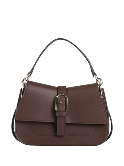 Furla Handbags Woman In Marrone