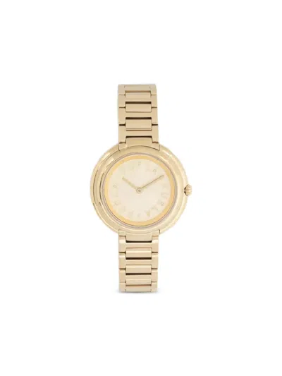 Furla Heritage Icon 34mm In Gold