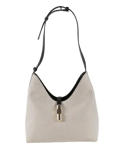 Furla Hobo Bag In White