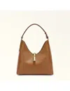 Furla "droplet" Medium Hobo Bag In Brown