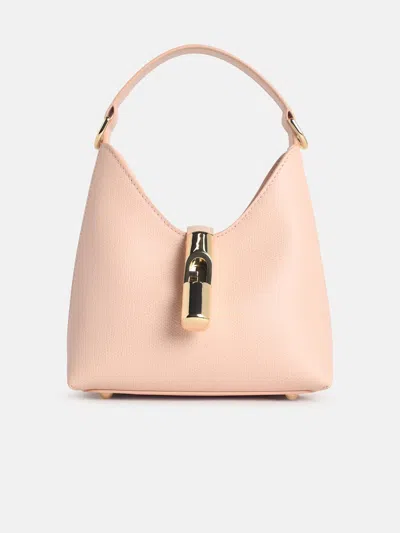 Furla 'hobo Iride' Mini Bag In Pink Leather