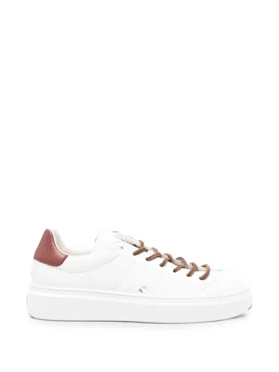 Furla Hype Logo-print Sneakers In White