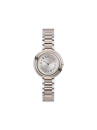 Furla Icon Two Tone 34mm In Gray