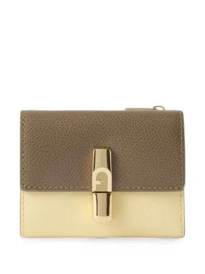 Furla Iride Compact Wallet S In Green