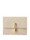 Furla Iride Compact Wallet S In Neutral
