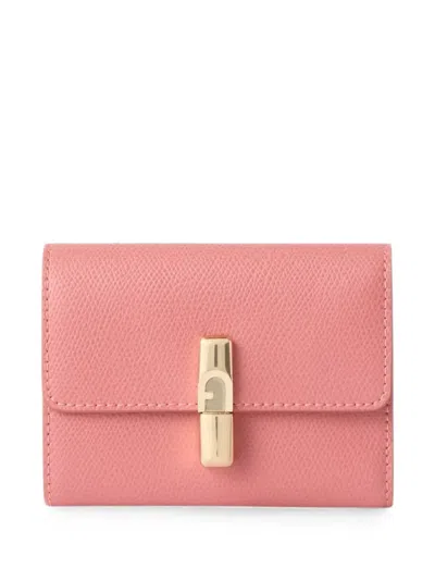 Furla Iride Compact Wallet S In Pink