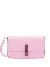 Furla Iride Flap-lock Satchel In Pink