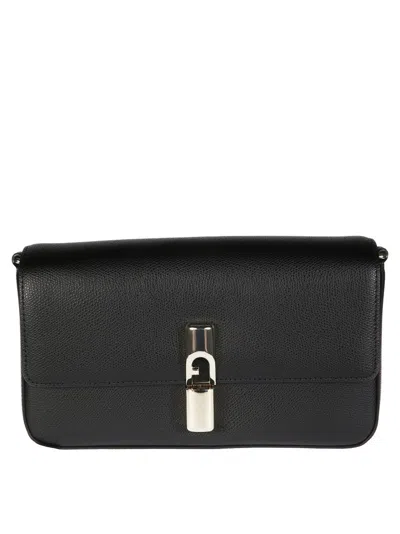 Furla Iride S Crossbody In Black