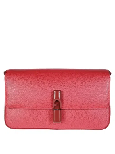 Furla Iride S Crossbody In Red