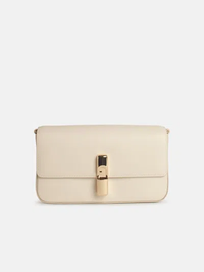 Furla 'iride' Small Cream Leather Crossbody Bag