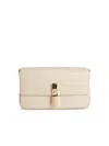 Furla Iride Small Cream Leather Crossbody Bag In White