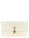 Furla Iride Small Cream Leather Crossbody Bag In White