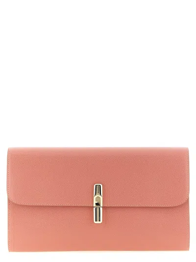Furla Iris Clutch In Pink