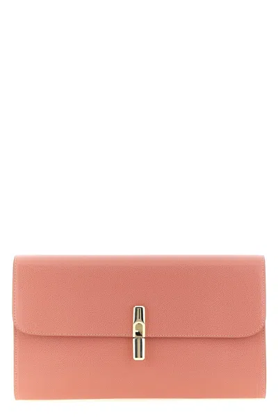 Furla Iris Clutch In Pink