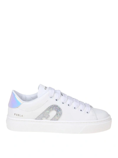 Furla Joy Sneakers In White