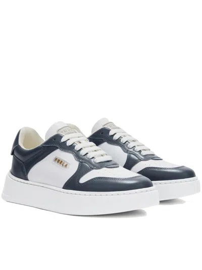 Furla Lace-up Sneaker Shoes In White