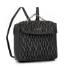Furla Ladies Pin Cometa S Leather Backpack In Asphalte