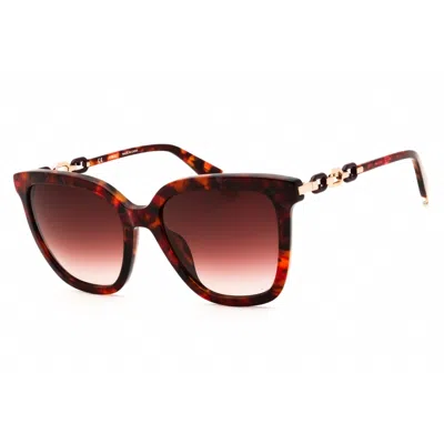 Furla Ladies Red Cat Eye Sunglasses Sfu532 In ["red"]