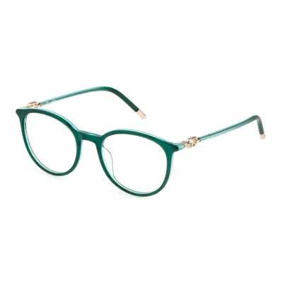 Furla Ladies' Spectacle Frame  Vfu548-510z48  51 Mm Gbby2 In Green