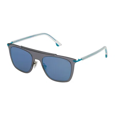 Furla Ladies' Sunglasses  Sfu601-5802am  58 Mm Gbby2 In Blue
