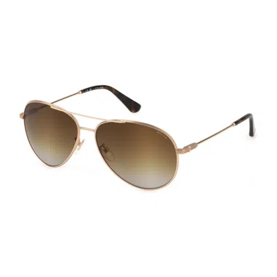 Furla Ladies' Sunglasses  Sfu620v560c52  56 Mm Gbby2 In Brown
