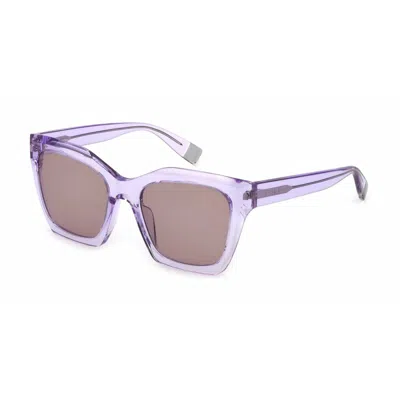 Furla Ladies' Sunglasses  Sfu621v530c52  53 Mm Gbby2 In Purple