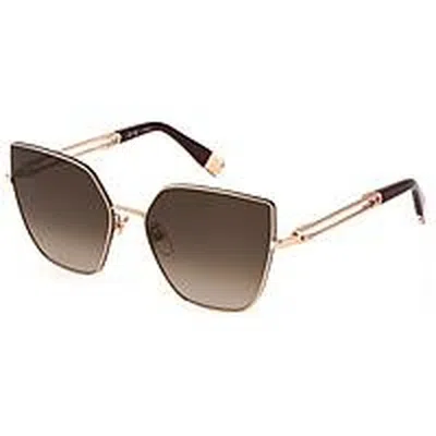Furla Ladies' Sunglasses  Sfu690-580307  58 Mm Gbby2 In Brown