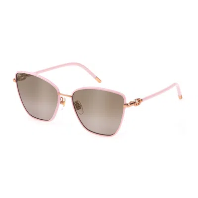 Furla Ladies' Sunglasses  Sfu692v588fcx  58 Mm Gbby2 In Pink