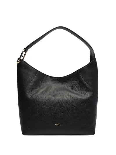 Furla - Lara Hobo Bag In Black