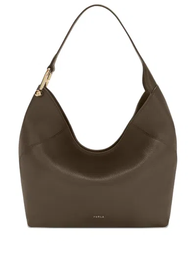 Furla Lara Shoulder Bag In Brown