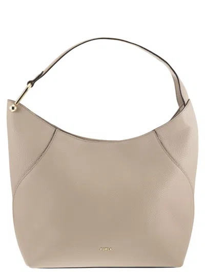 Furla Lara Shoulder Bag M In Neutral