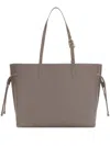 Furla Large Ava Tote Bag In Gray