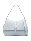 Furla Flow L Top Handle Bag In Blue