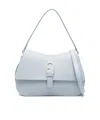 Furla Flow L Top Handle Bag In White