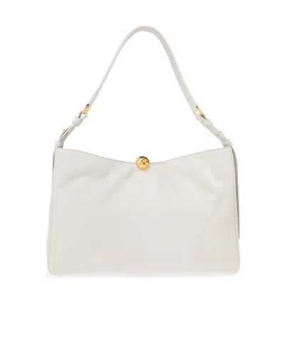 Furla Large Logo Shoulder Bag In Black