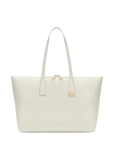 Furla Large Olivia Tote Bag In White