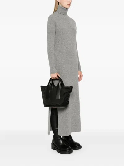 Furla Large Piuma Tote Bag In Black
