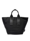 Furla Large Piuma Tote Bag In Negro